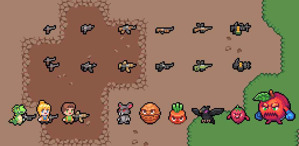 Cursed Farm : Action Roguelike screenshot