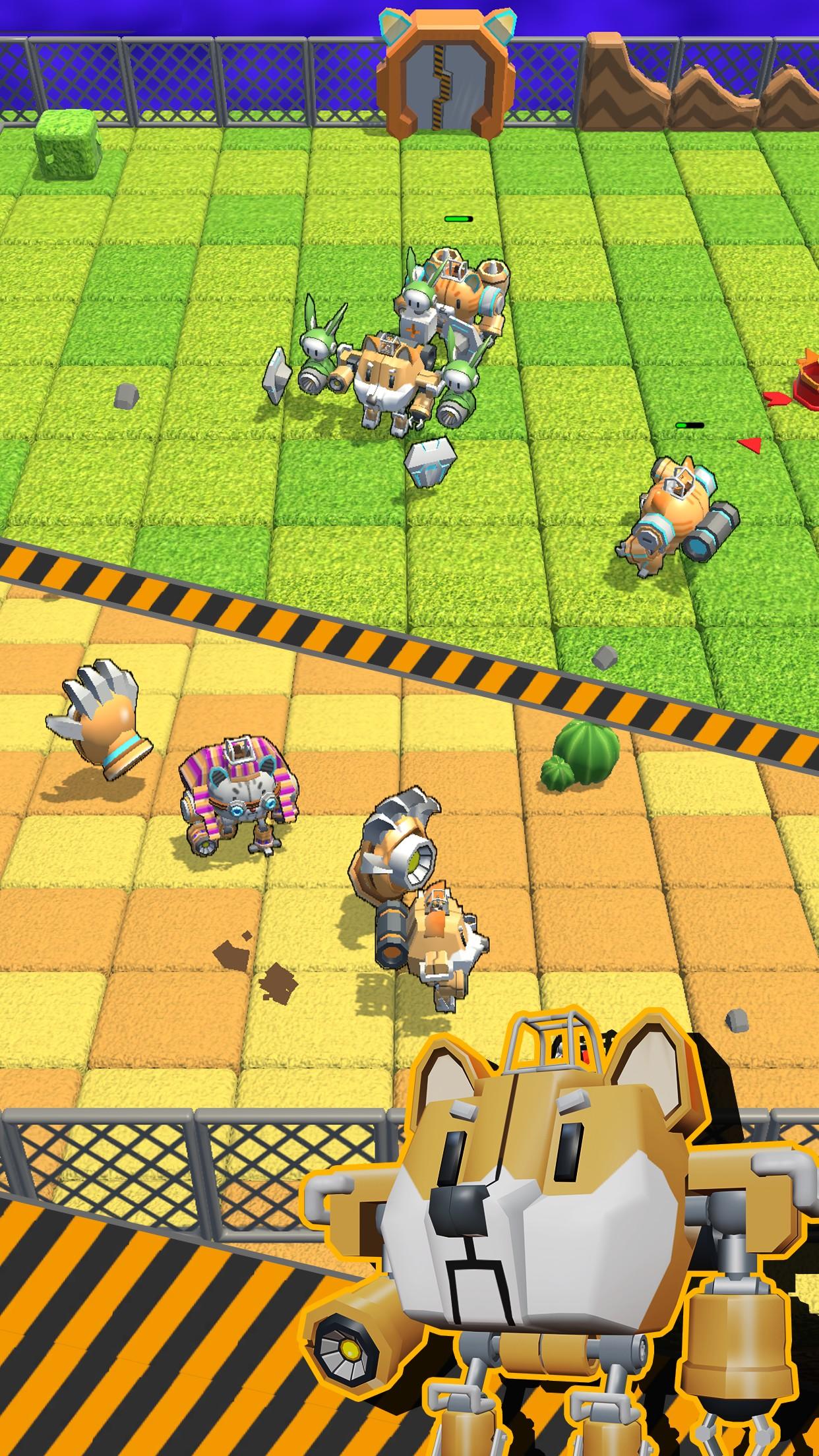Dogbot VS Catbot Game Screenshot