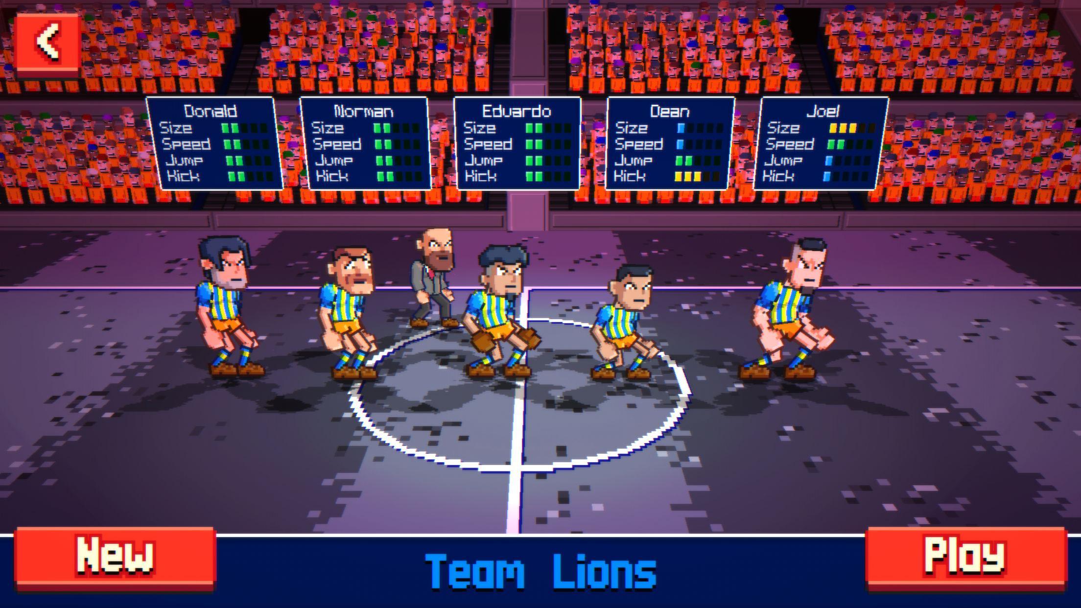 Super Jump Soccer Game Screenshot