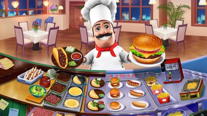 Screenshot of Food Court Hamburger Cooking