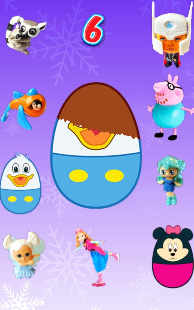 Surprise Eggs Toys for Kids 게임 스크린 샷