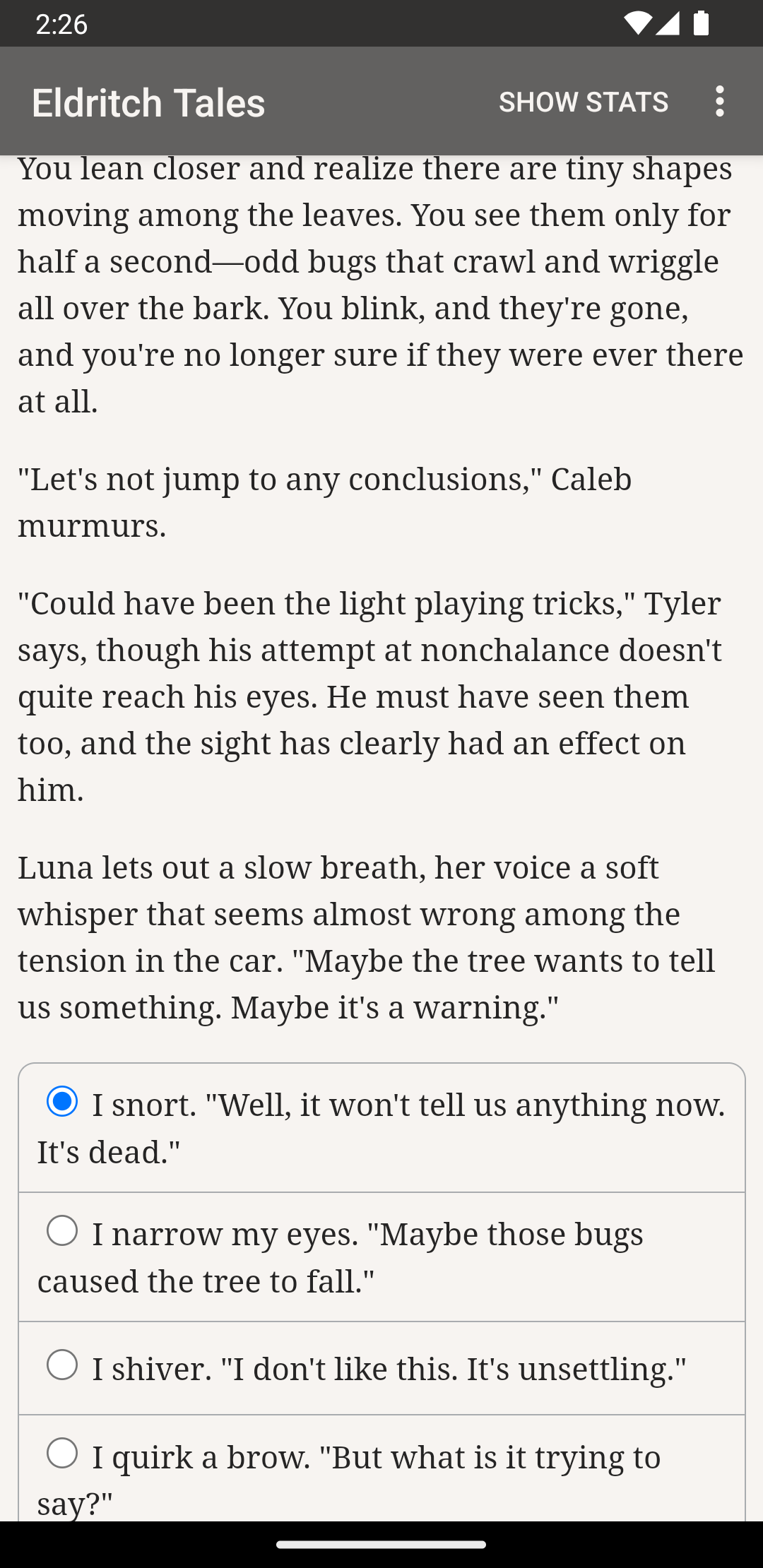 Eldritch Tales: Inheritance Game Screenshot