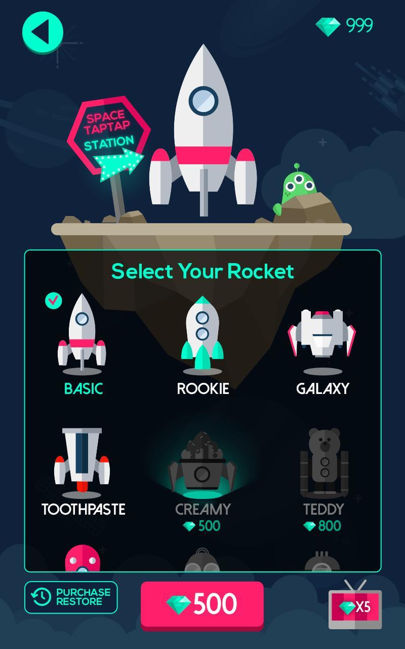 SpaceTapTap Game Screenshot