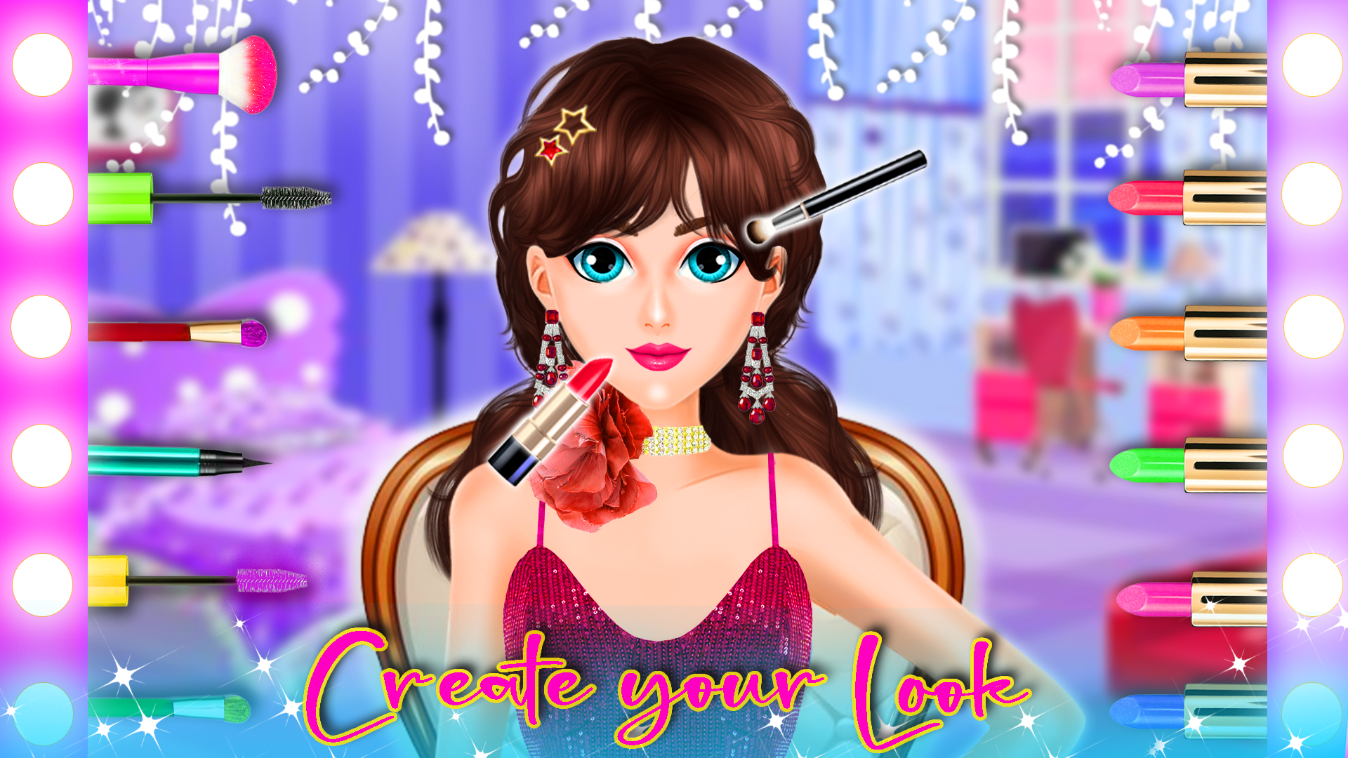 Screenshot of Styling And Hair Salon Game