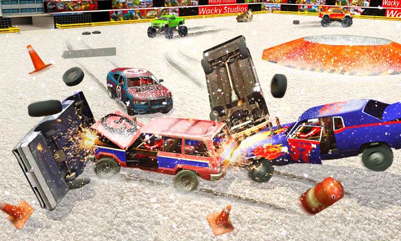 Screenshot of Xtreme Demolition Derby Racing