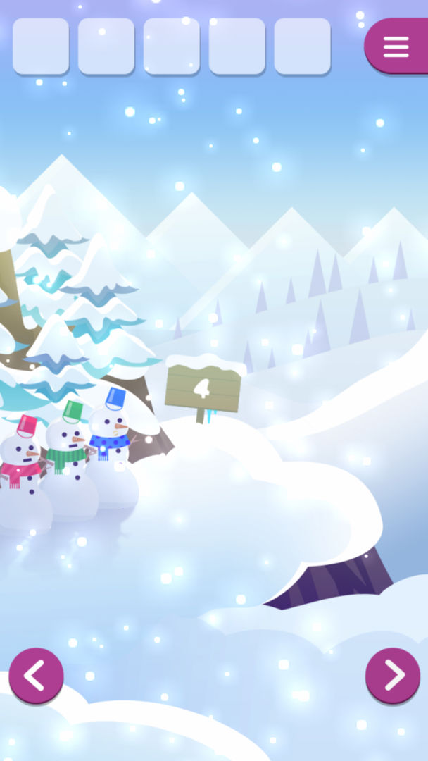 动物与雪之岛 screenshot game