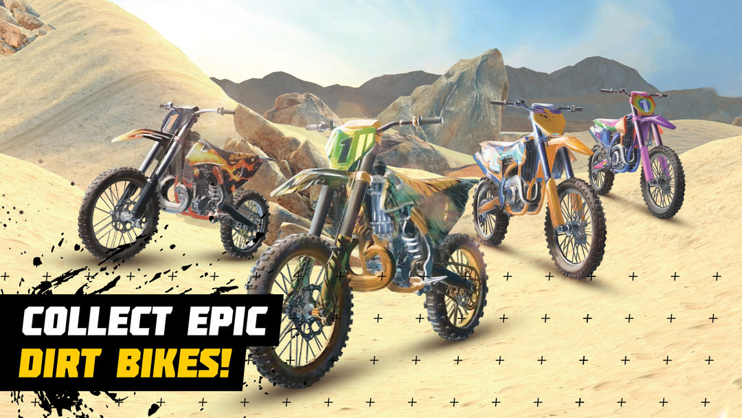 Dirt Bike Unchained: MX Racing ภาพหน้าจอเกม