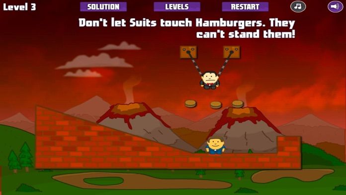 Screenshot of Suit Up Game