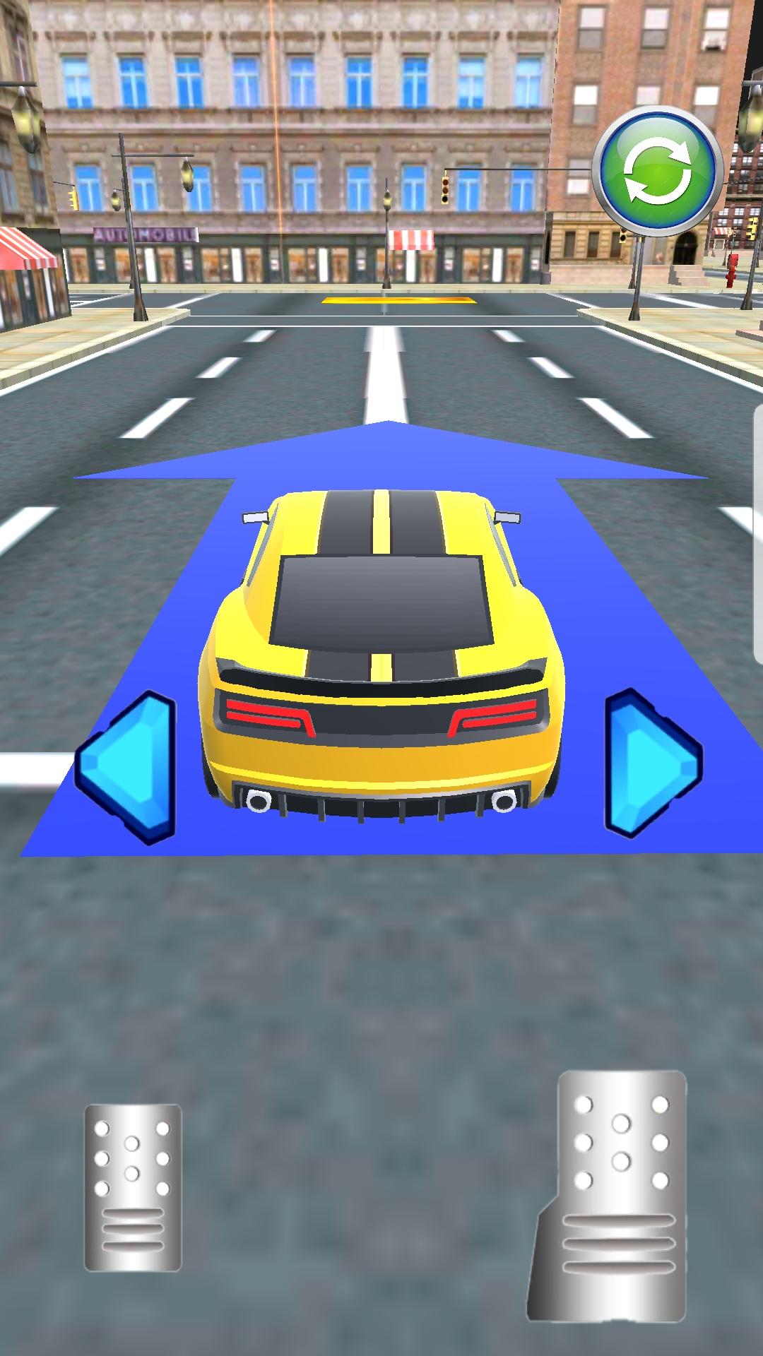 Sports Car Parking 3D Game Screenshot