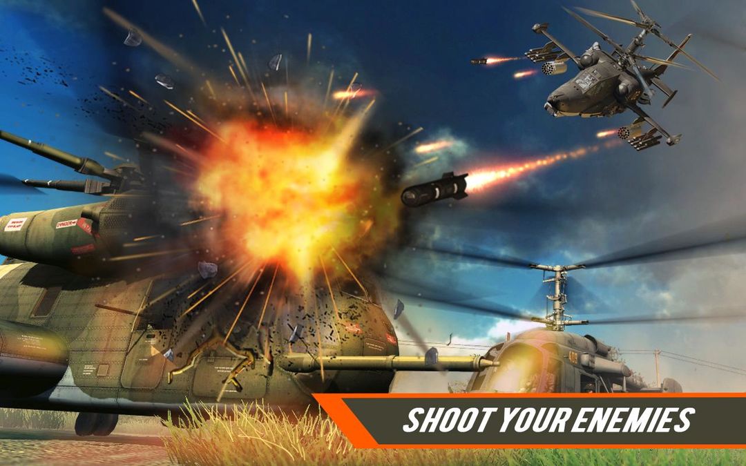 Screenshot of Military Helicopter Heavy GunShip Battle Simulator