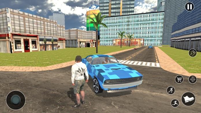 Gangster Shooting Car Games 3D Game Screenshot
