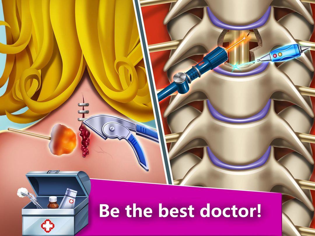 ER Hospital 5 –Zombie Brain Surgery Doctor Game ภาพหน้าจอเกม
