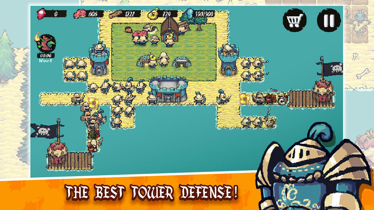 Island Defense screenshot game