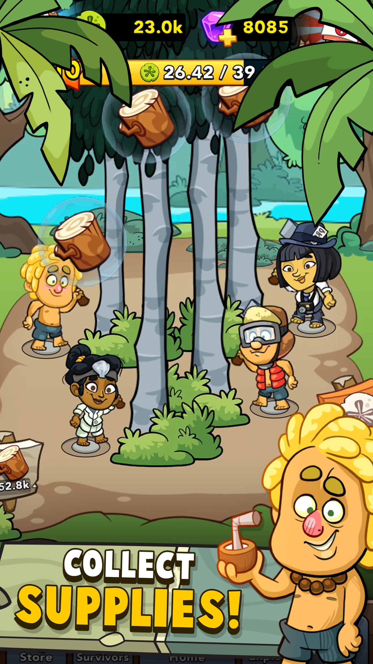 Castaway Cove Game Screenshot