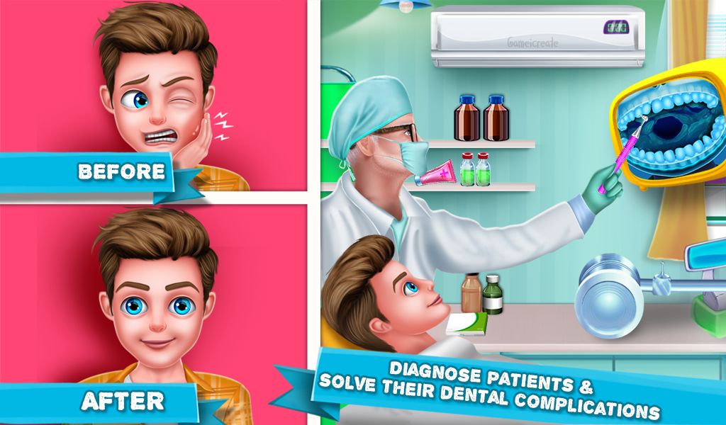 Live Virtual Dentist Hospital- Dental Surgery Game遊戲截圖