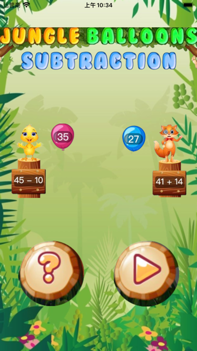 Cuplikan Layar Game JungleBalloonsau