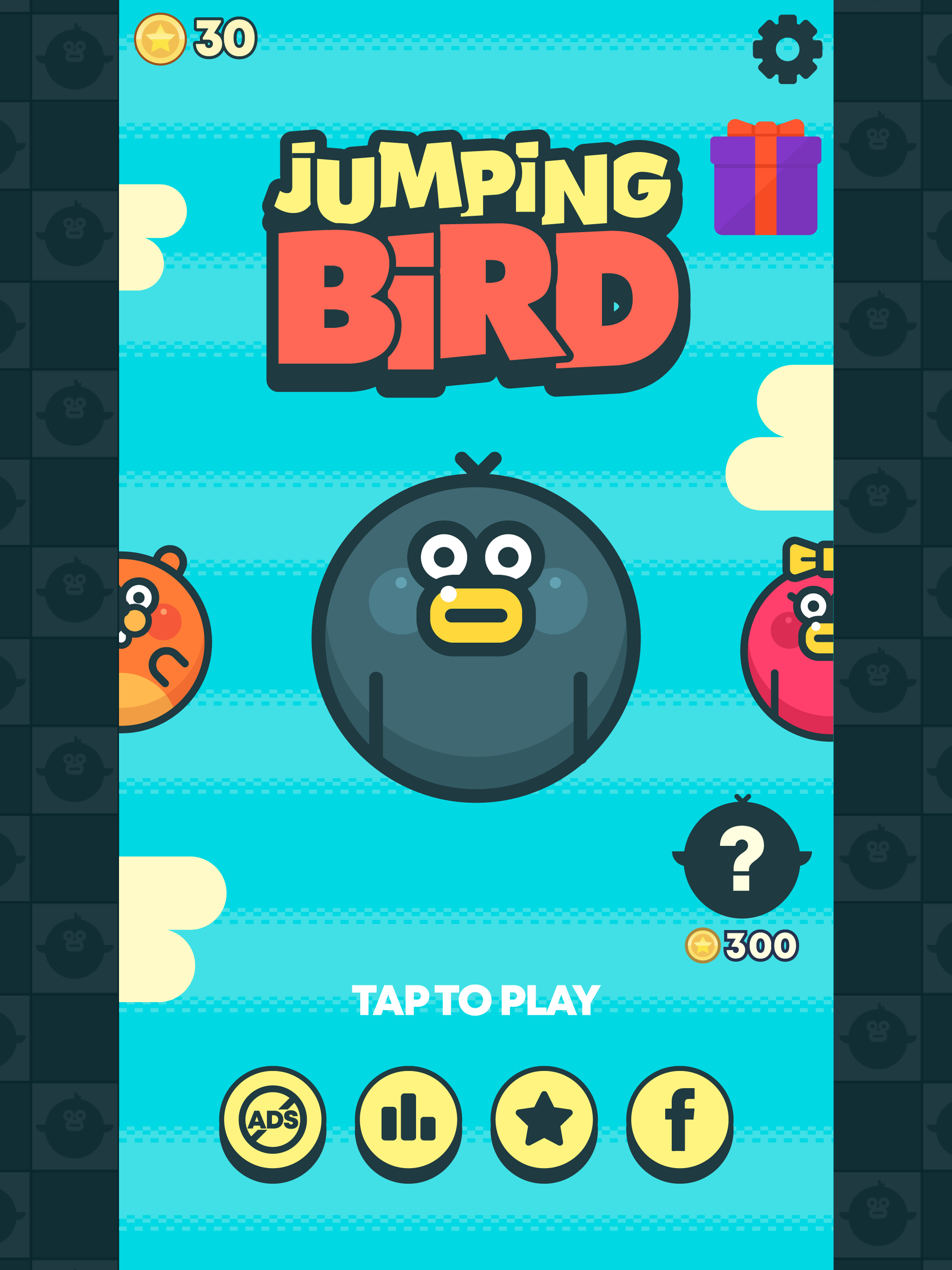Jumping Bird–Angry Rocket Birdie Game Screenshot