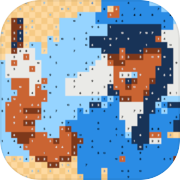 Pixel Links: Das entspannende Puzzlespiel zum Ausmalen