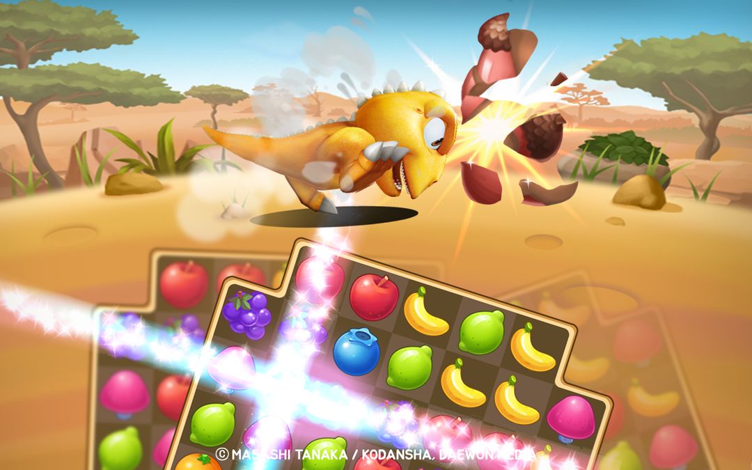 Screenshot of GON: Fruits Match3 Puzzle