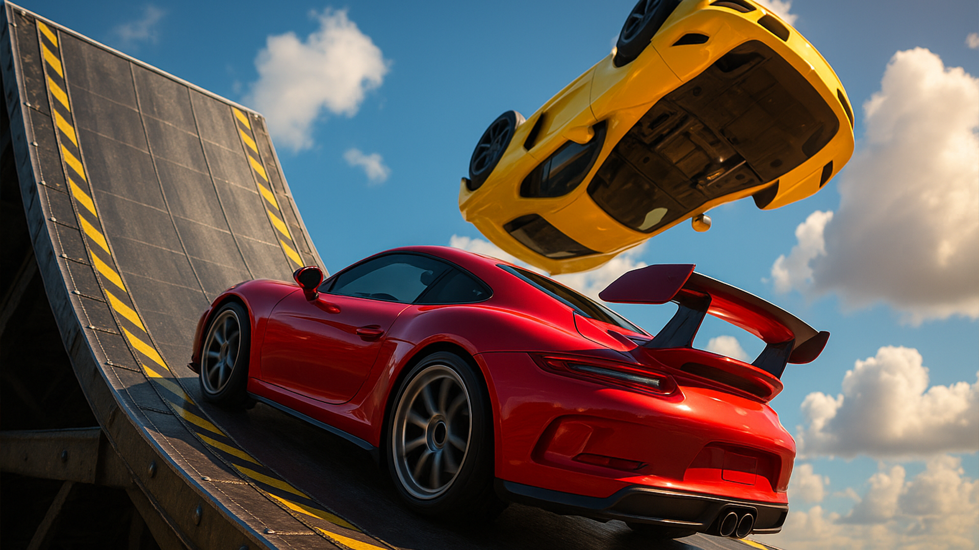 Mega Ramp Car Stunts Game Race Game Screenshot