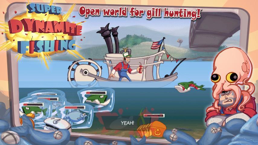 Screenshot of Super Dynamite Fishing