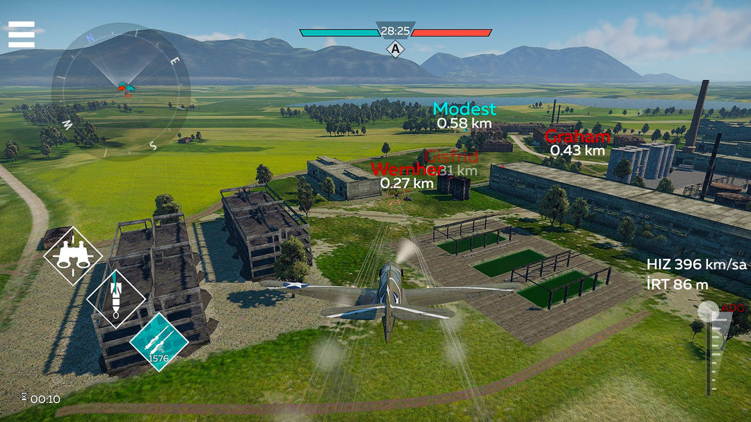 Screenshot of War Thunder Mobile