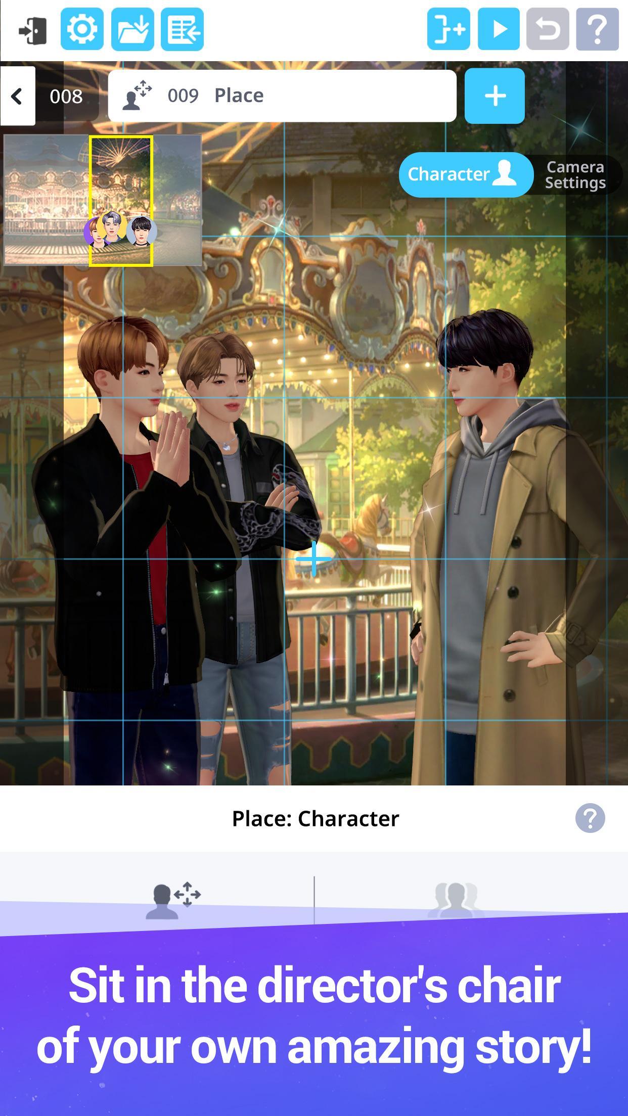 BTS Universe Story Game Screenshot
