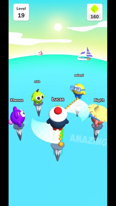 Beam Jump screenshot game