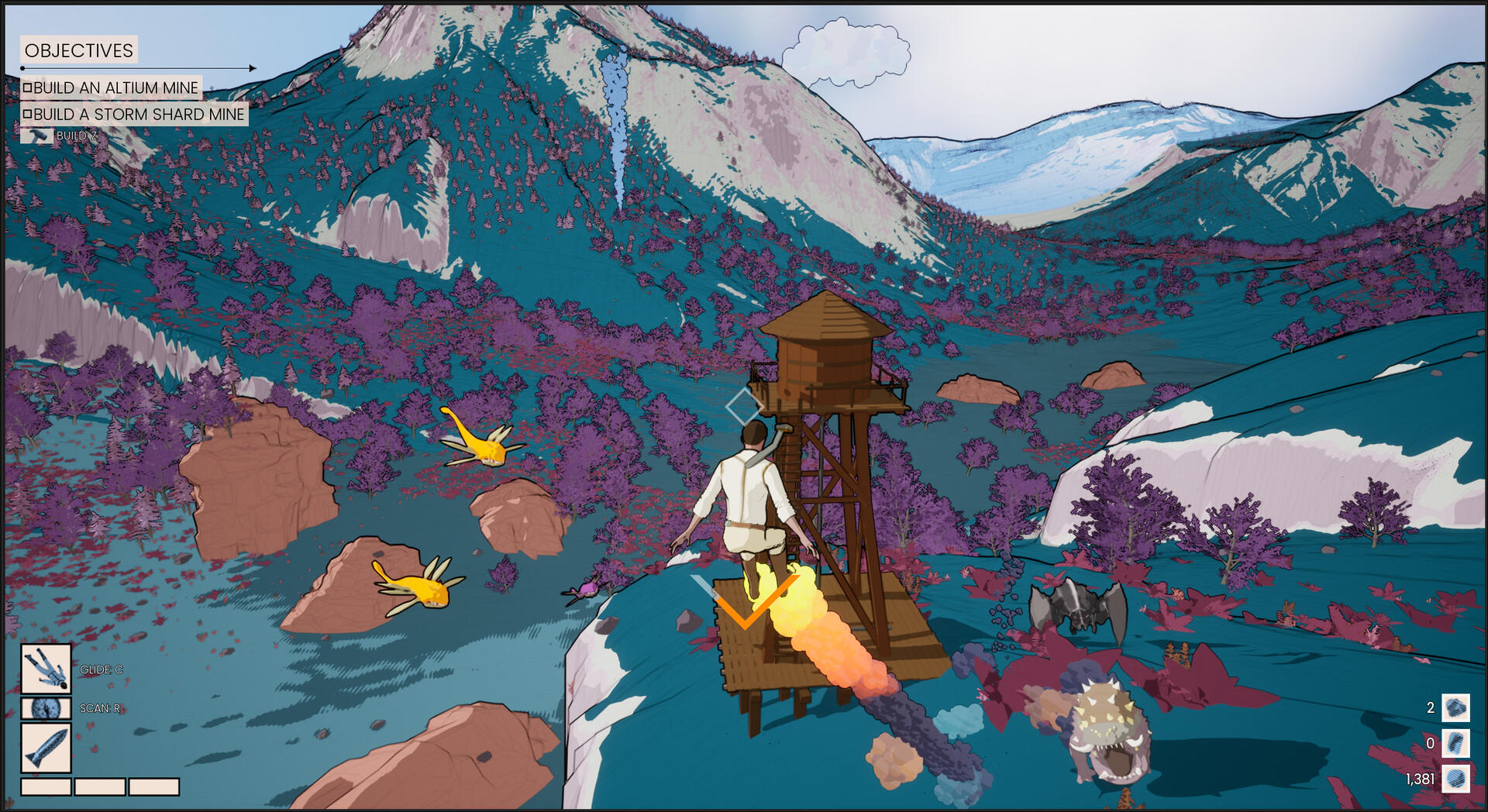 Alien Frontier Game Screenshot