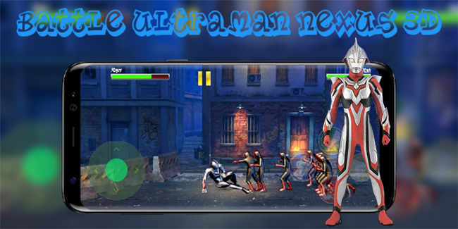 Battle of Ultraman Nexus 3D 게임 스크린샷