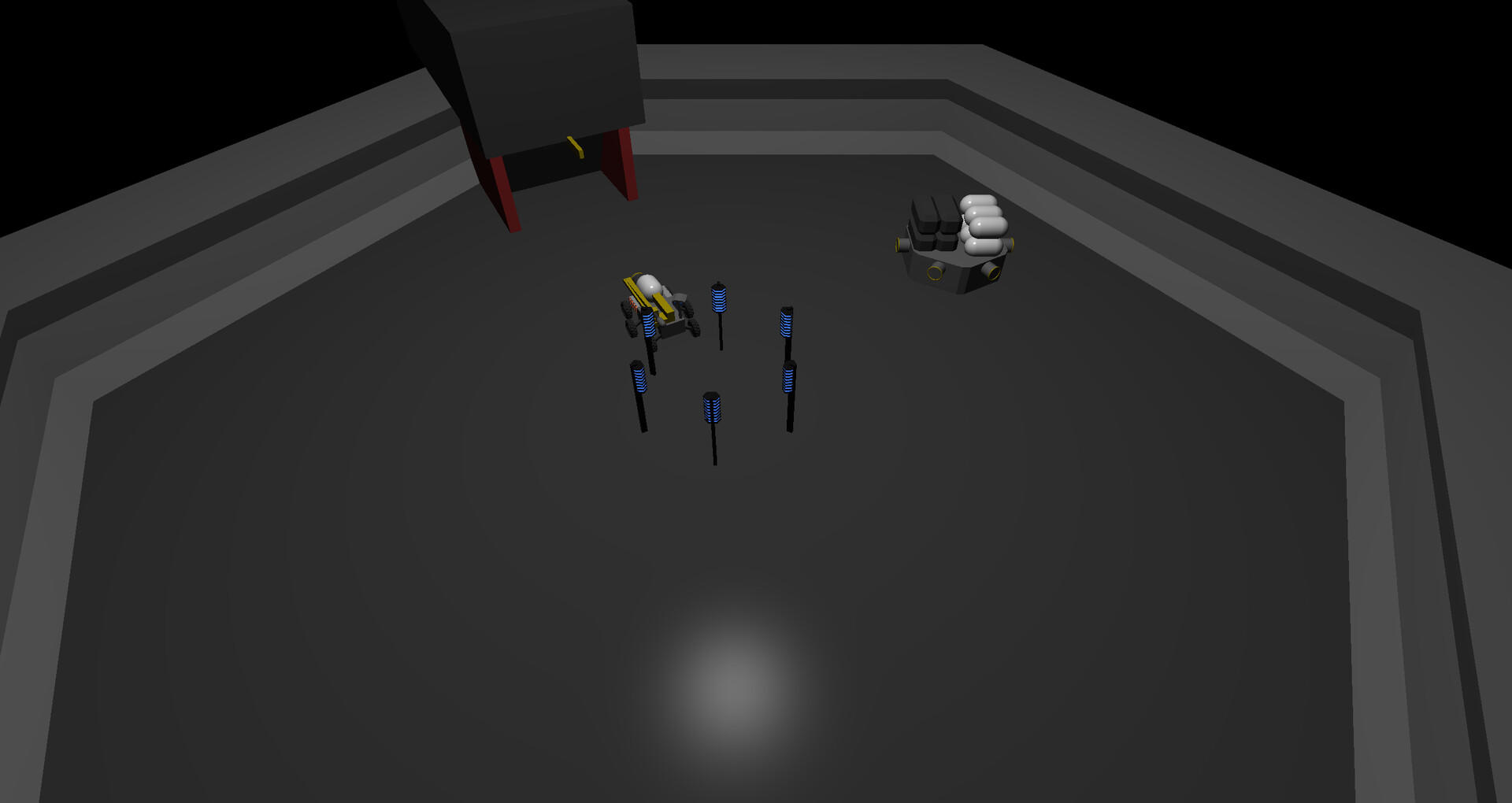 Screenshot 1 of Colonia de robots hexagonales 