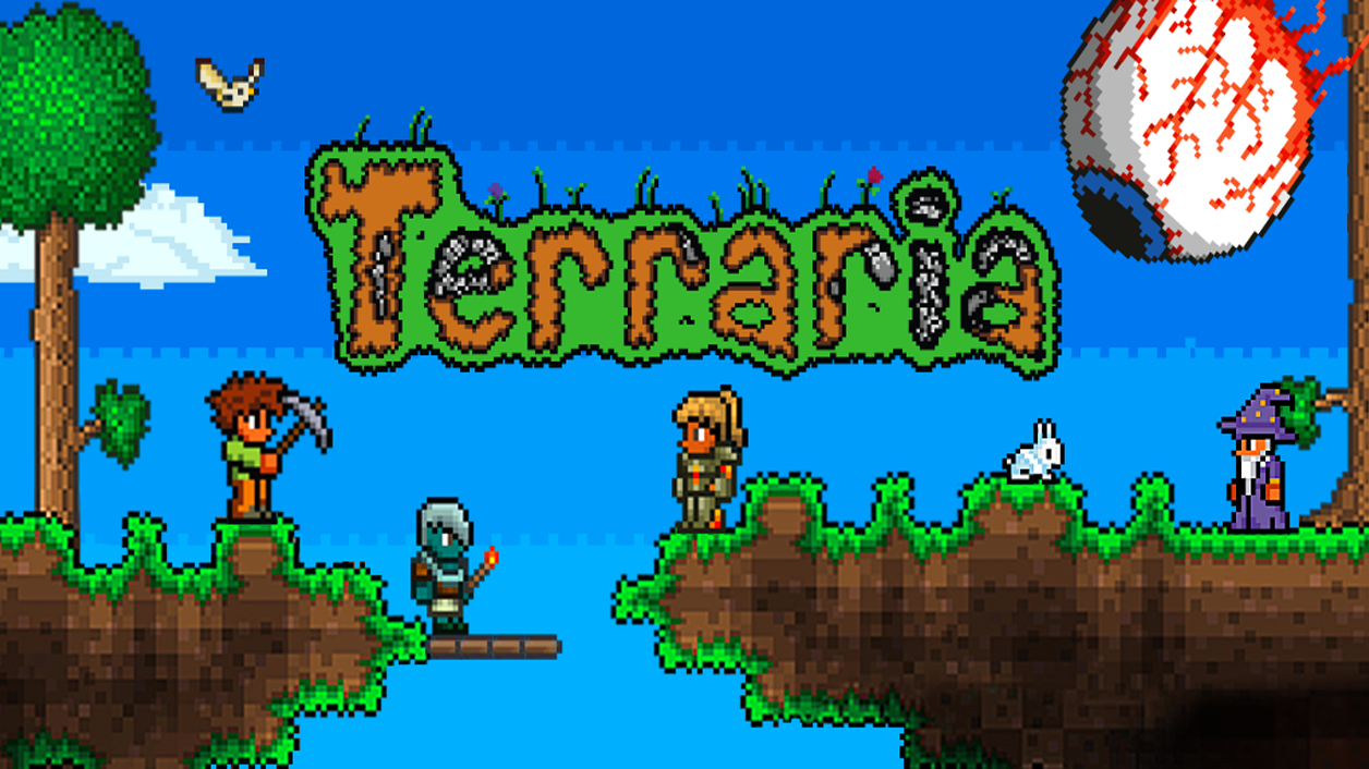 Screenshot of the video of Terraria Trial