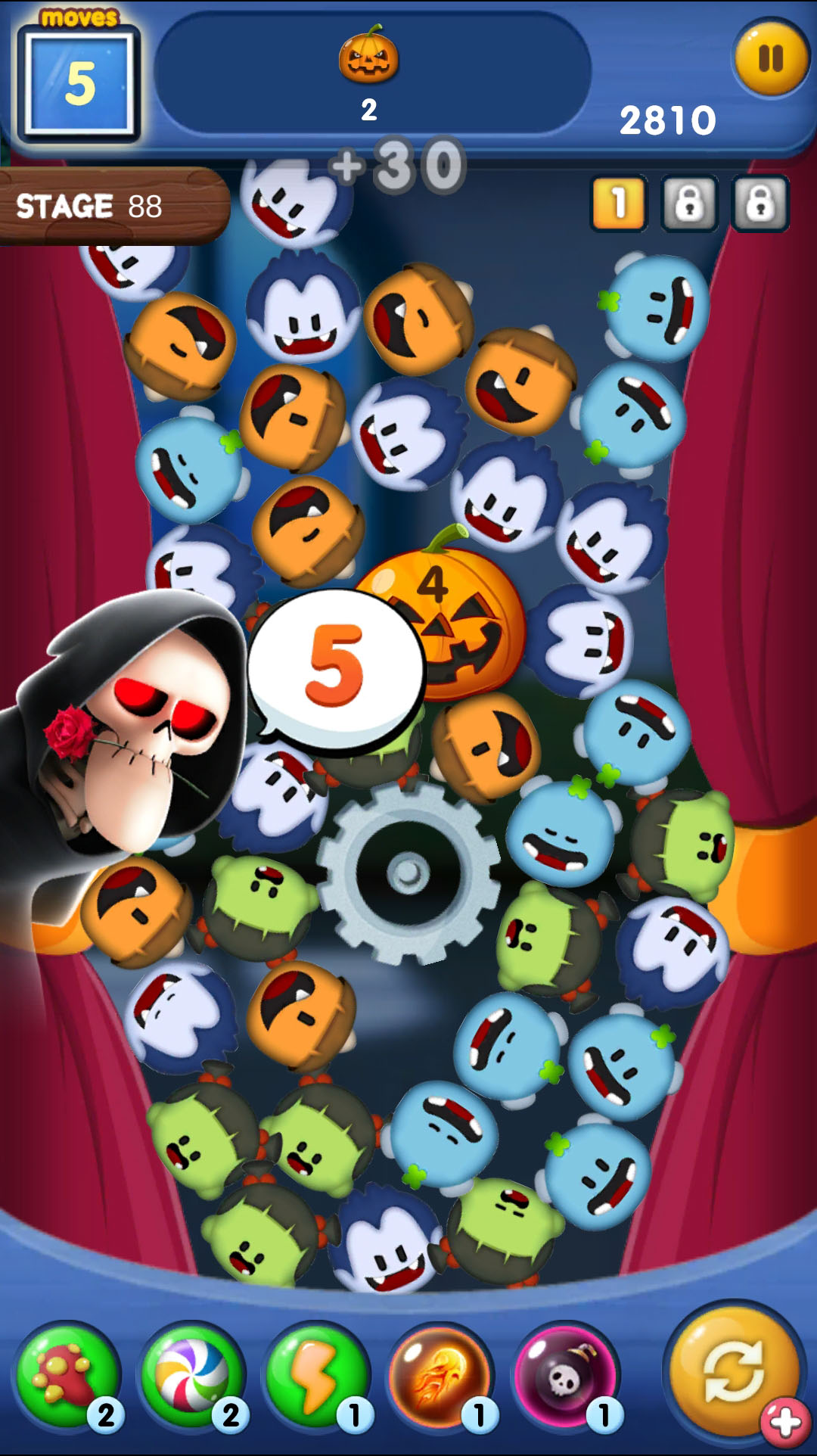 Funny Link Puzzle:Spookiz 2000 ภาพหน้าจอเกม