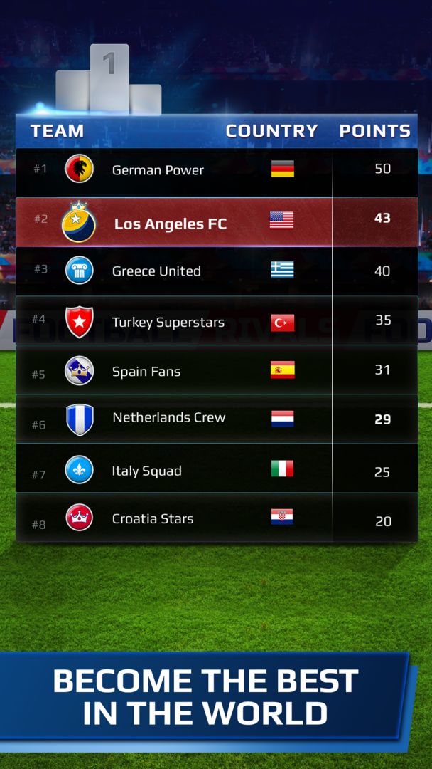 Football Rivals: Online Soccer screenshot game