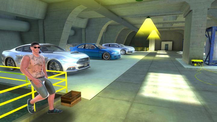 Screenshot 1 of Mustang Drift Simulator 2.1