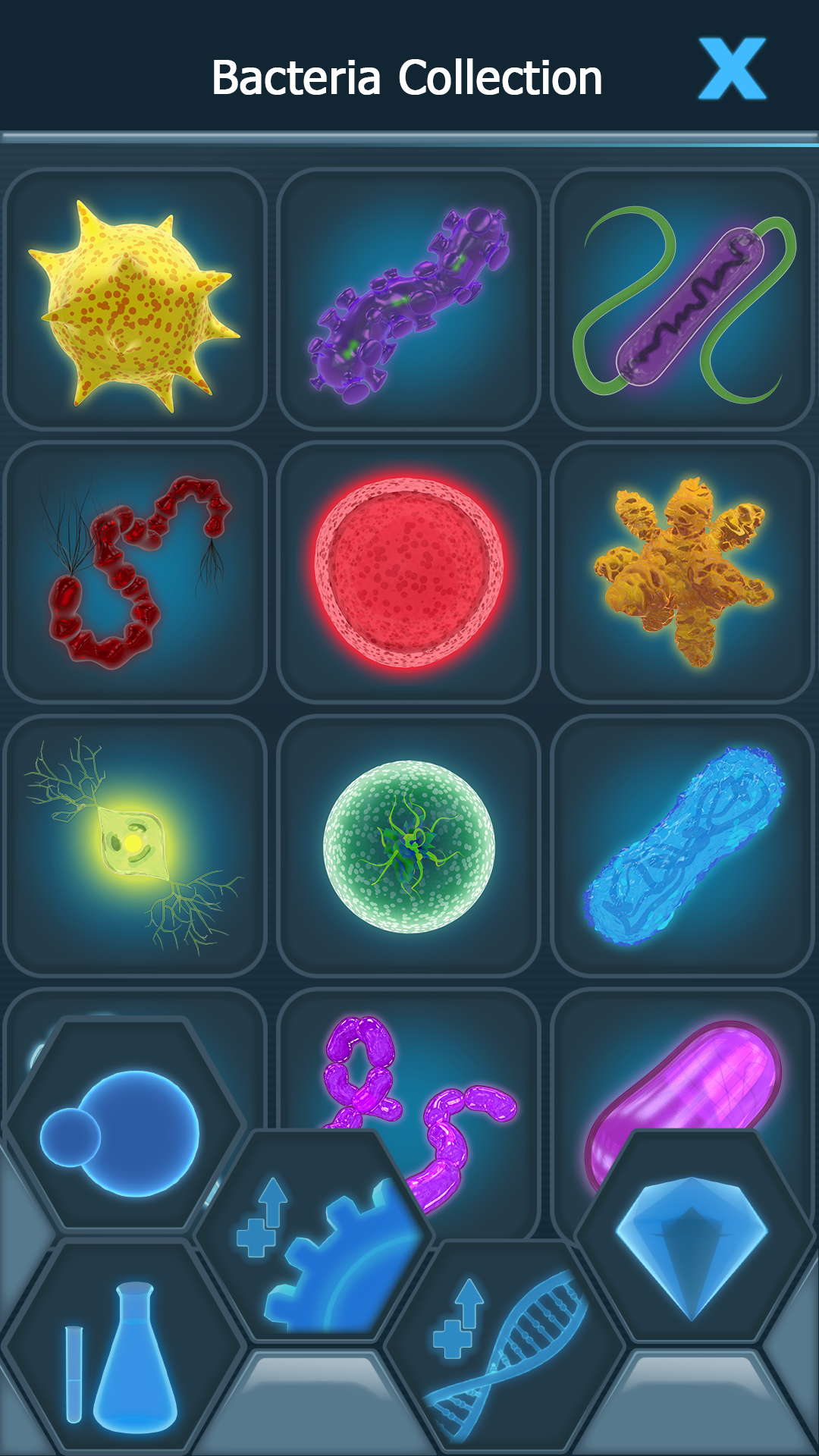 Скриншот игры Bacterial Takeover: Idle games