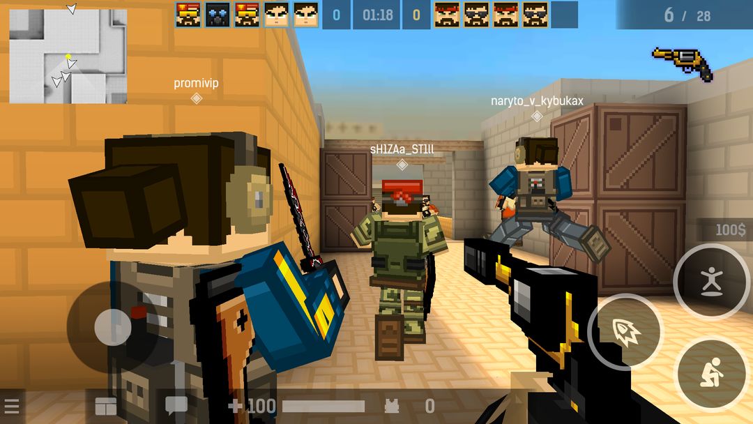 BLOCKPOST Mobile: PvP FPS screenshot game