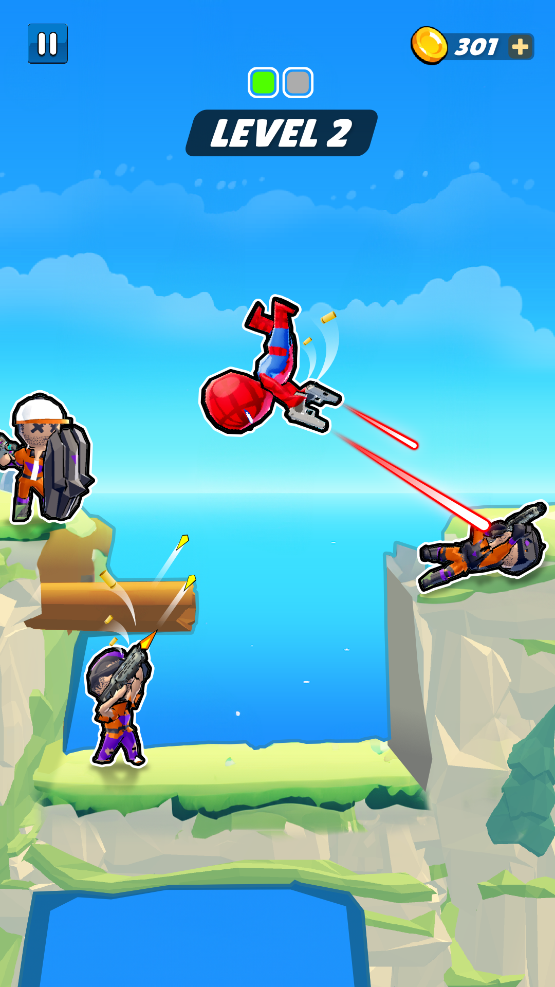 Johnny Spider: Shooter Games Game Screenshot