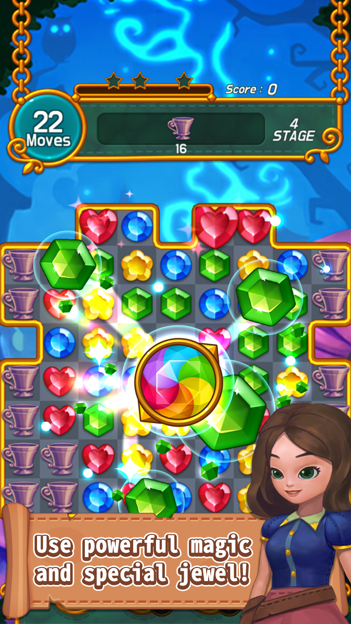 Jewel Wiz Game Screenshot