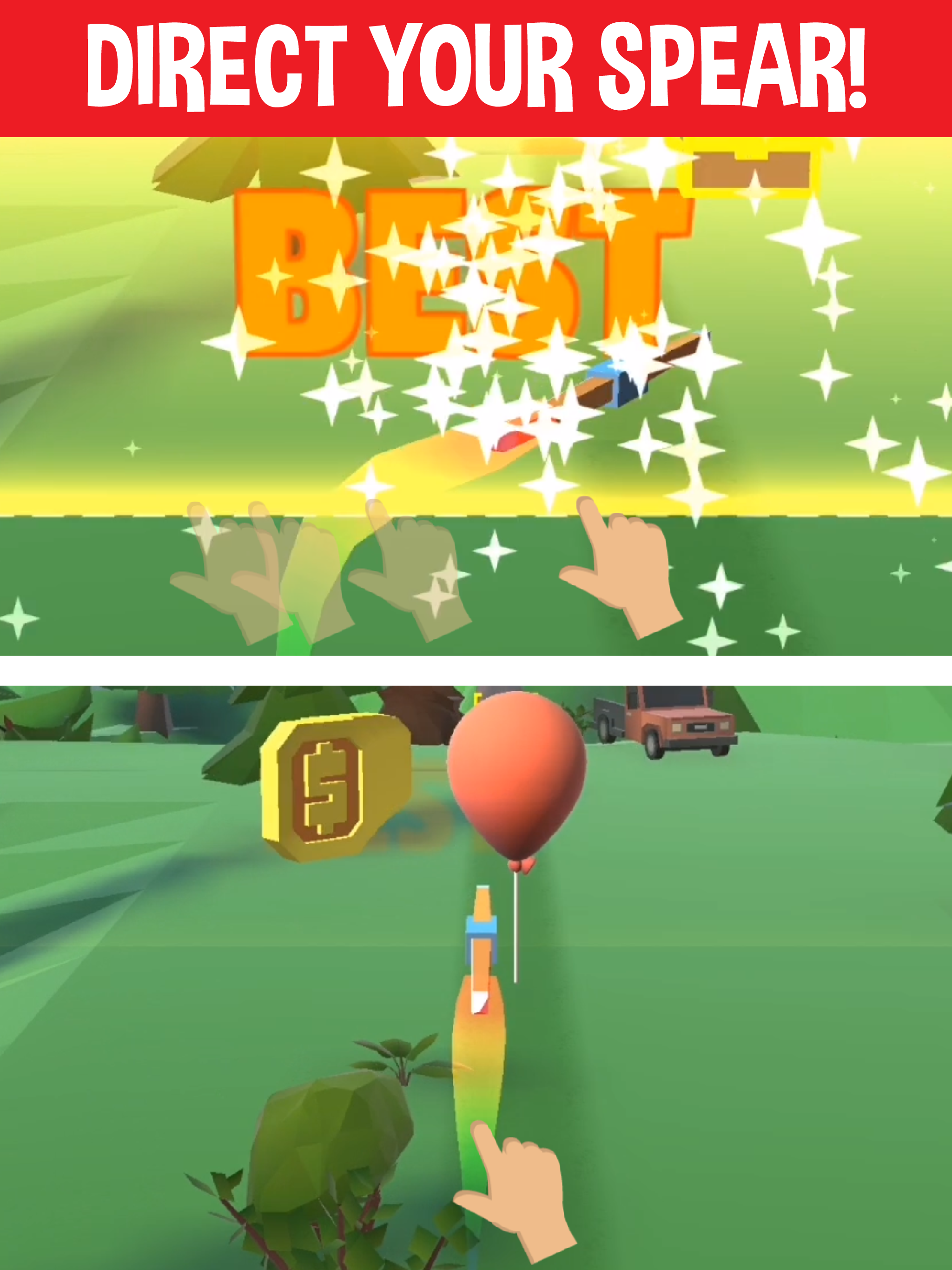 Screenshot of Throwy Spear