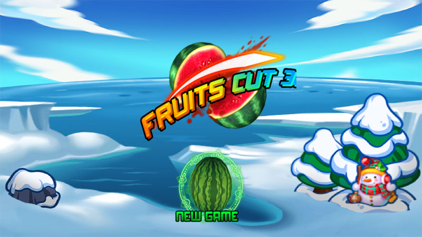 Screenshot 1 of Fruit Cut 3D - 울트라 닌자 1.0.1