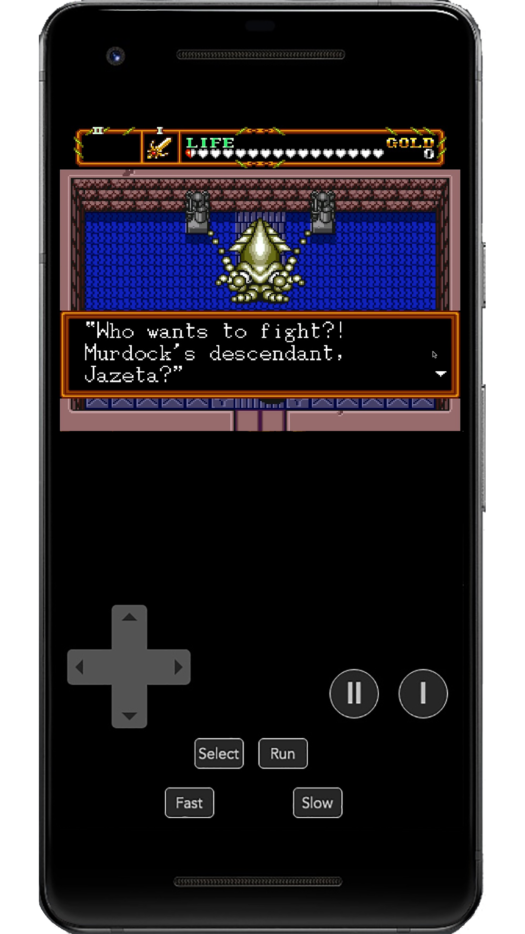 Neutopia II PCE Game Screenshot