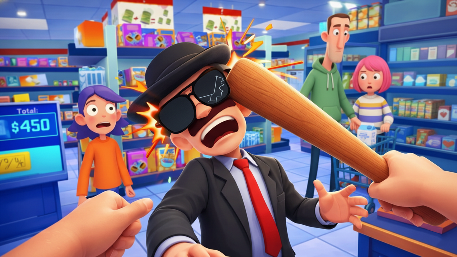 Scan or Scam Cashier Simulator Game Screenshot