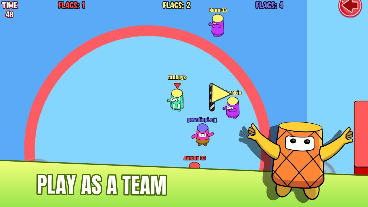 Fall Run: Online Races Game Screenshot