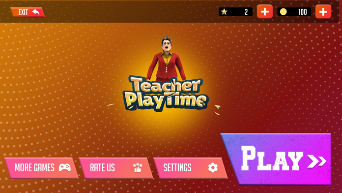 Teacher PlayTime Game Screenshot