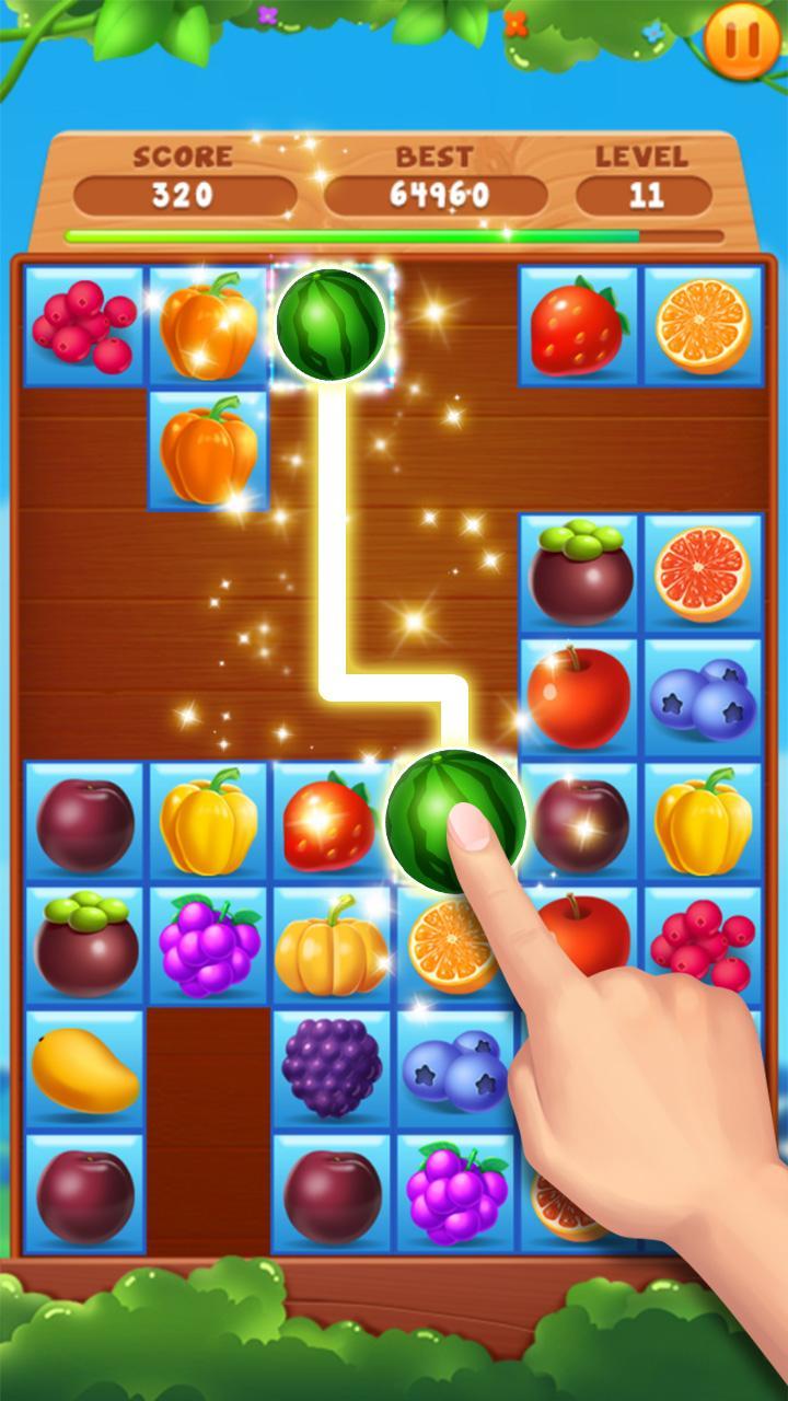 Captura de Tela do Jogo Fruta Onet