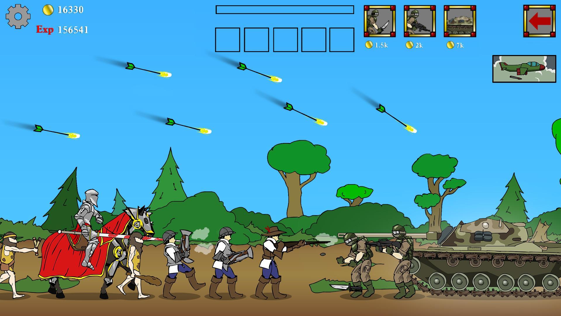 Age of War Game Screenshot