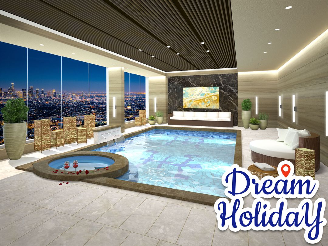 Dream Holiday - Travel home design game screenshot game