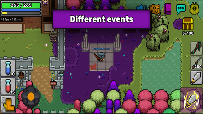 Pixil Online is a free-to-play pixel graphics open world MMORPG for Android  devices