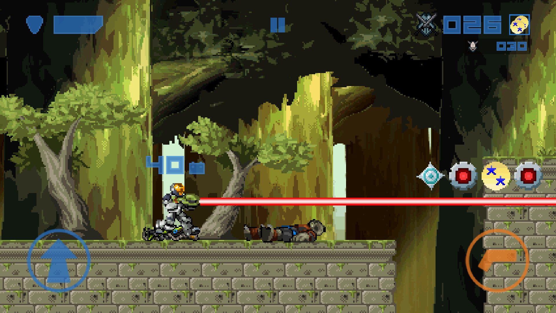 Spartan Runner Game Screenshot